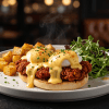 Nashville Chicken Eggs Benedict
