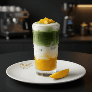 Mango Matcha Latte